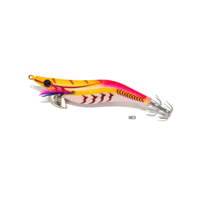 CRAZEE Squid Egi 2.5 #003 ORANGE PINK - Bait Tackle Store