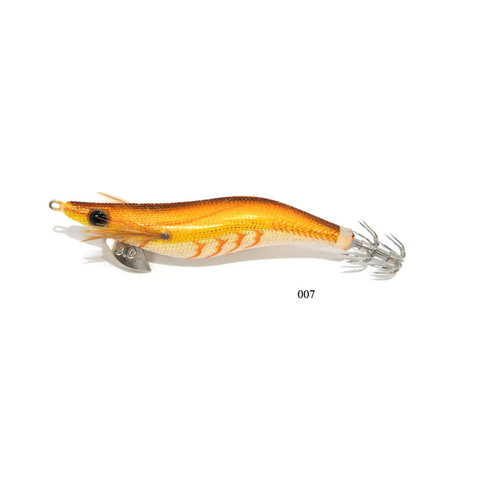 CRAZEE Squid Egi 2.5 #007 ORANGE BACK GOLD - Bait Tackle Store