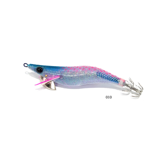 CRAZEE Squid Egi 2.5 #010 PINK BLUE UV - Bait Tackle Store