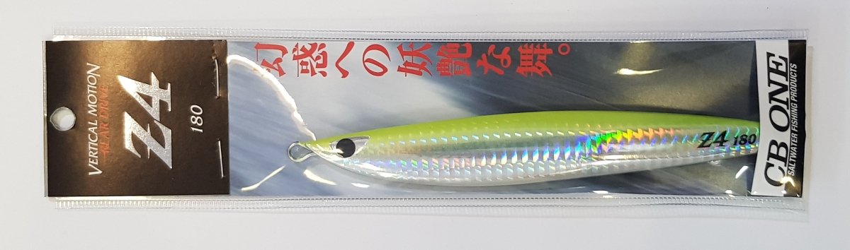 CB ONE Z4 180g Chartreuse Silver - Bait Tackle Store