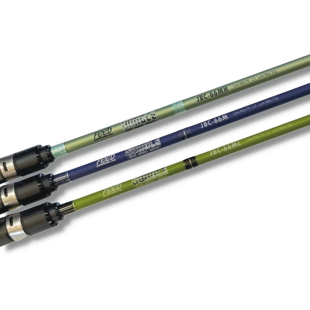 FEED Jungle Pin Point Baitcasting Rods