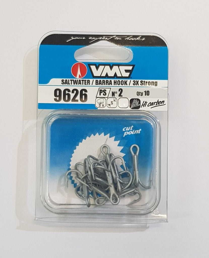 VMC 9626 3X Treble Hooks - Bait Tackle Store